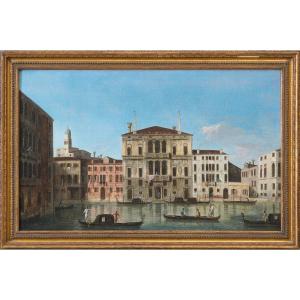 Le Grand Canal à Venise, Attribué à Le Maître Des Vues De La Fondation Langmatt