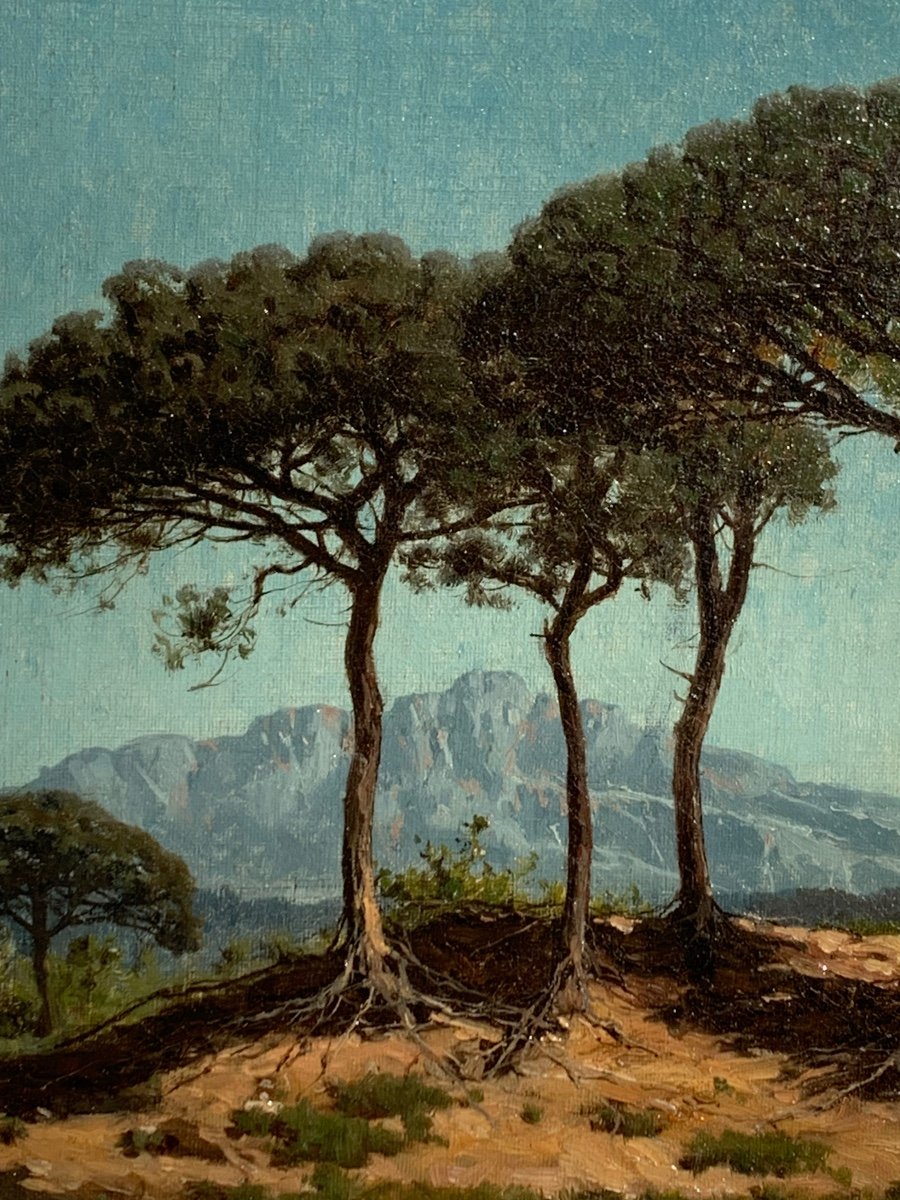 William Baptiste Baird. Vue De Saint Raphaël. Hst 33x46-photo-3