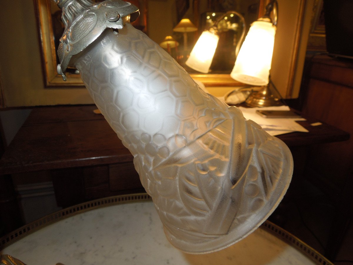 Art Deco Period Living Room Lamp Attributed To Muller-photo-5