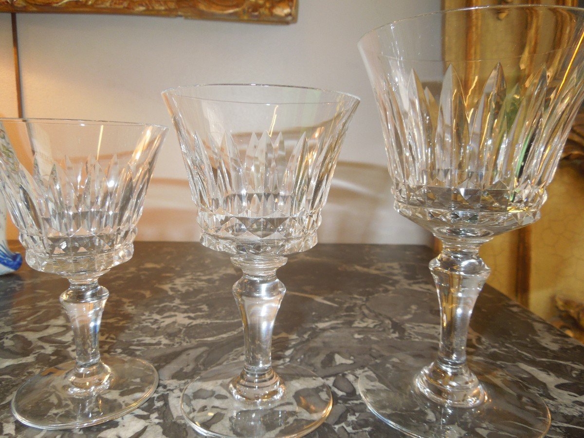 Baccarat partie de  services de Verres Modele Piccadilly-photo-2