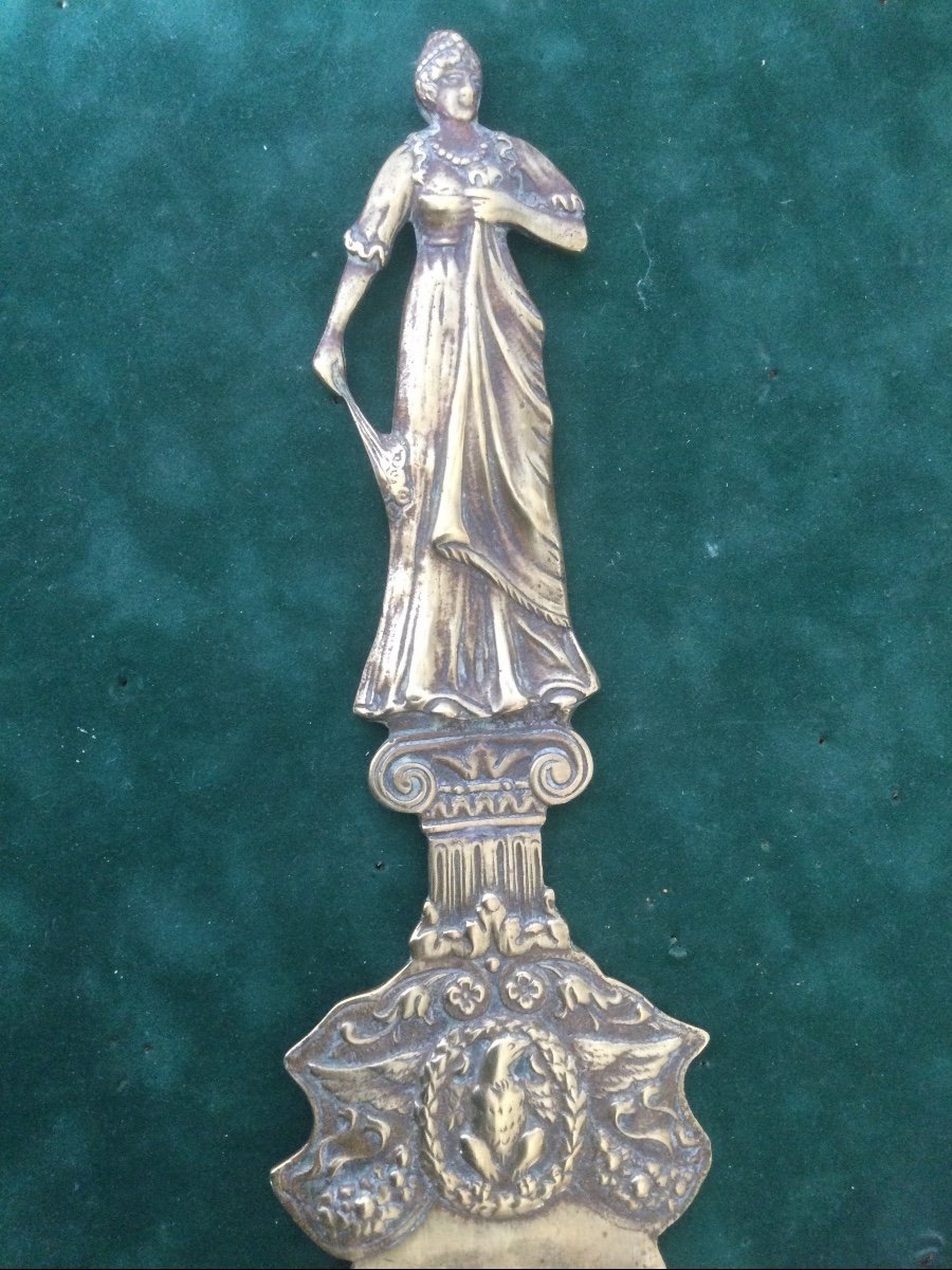 Cover Representing Napoleon And Josephine In Bronze-photo-4