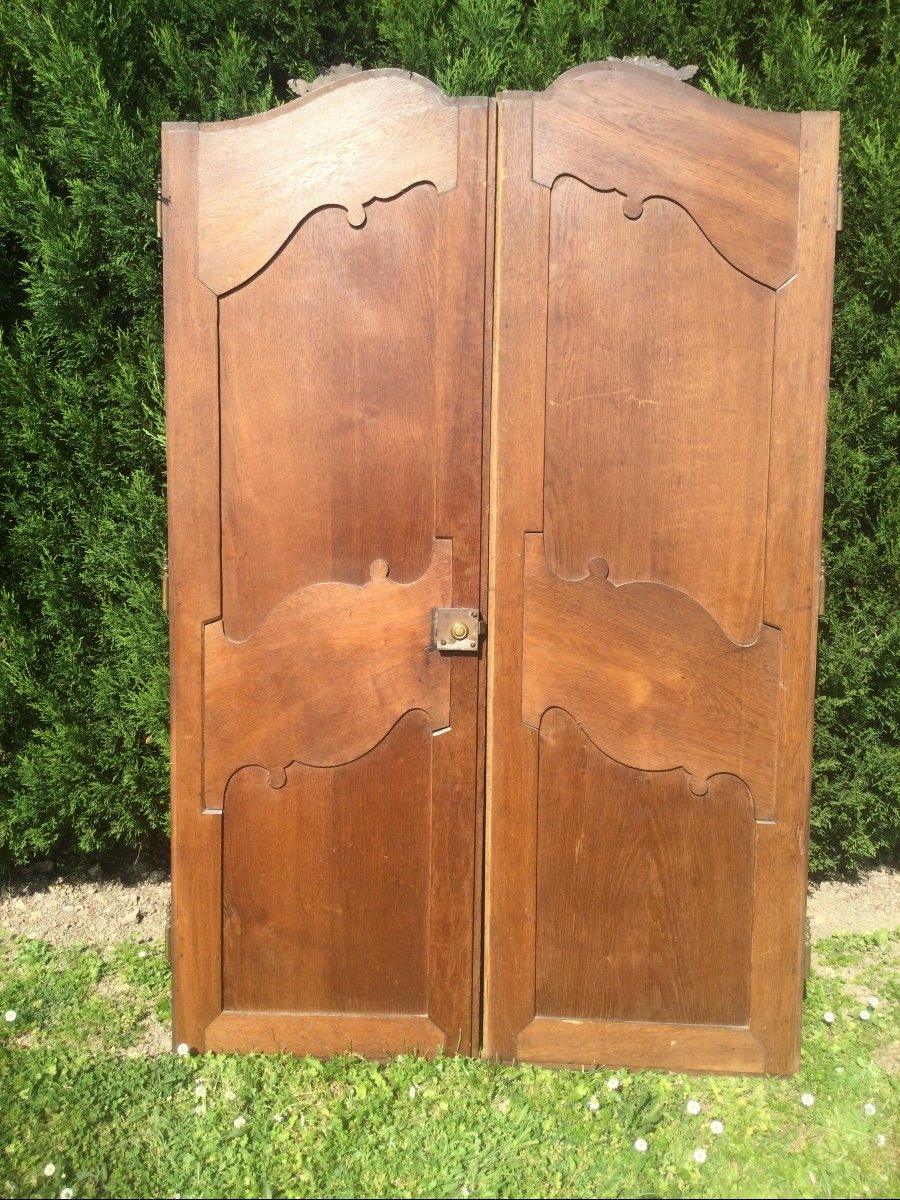 Pair Of Norman Oak Doors -photo-4