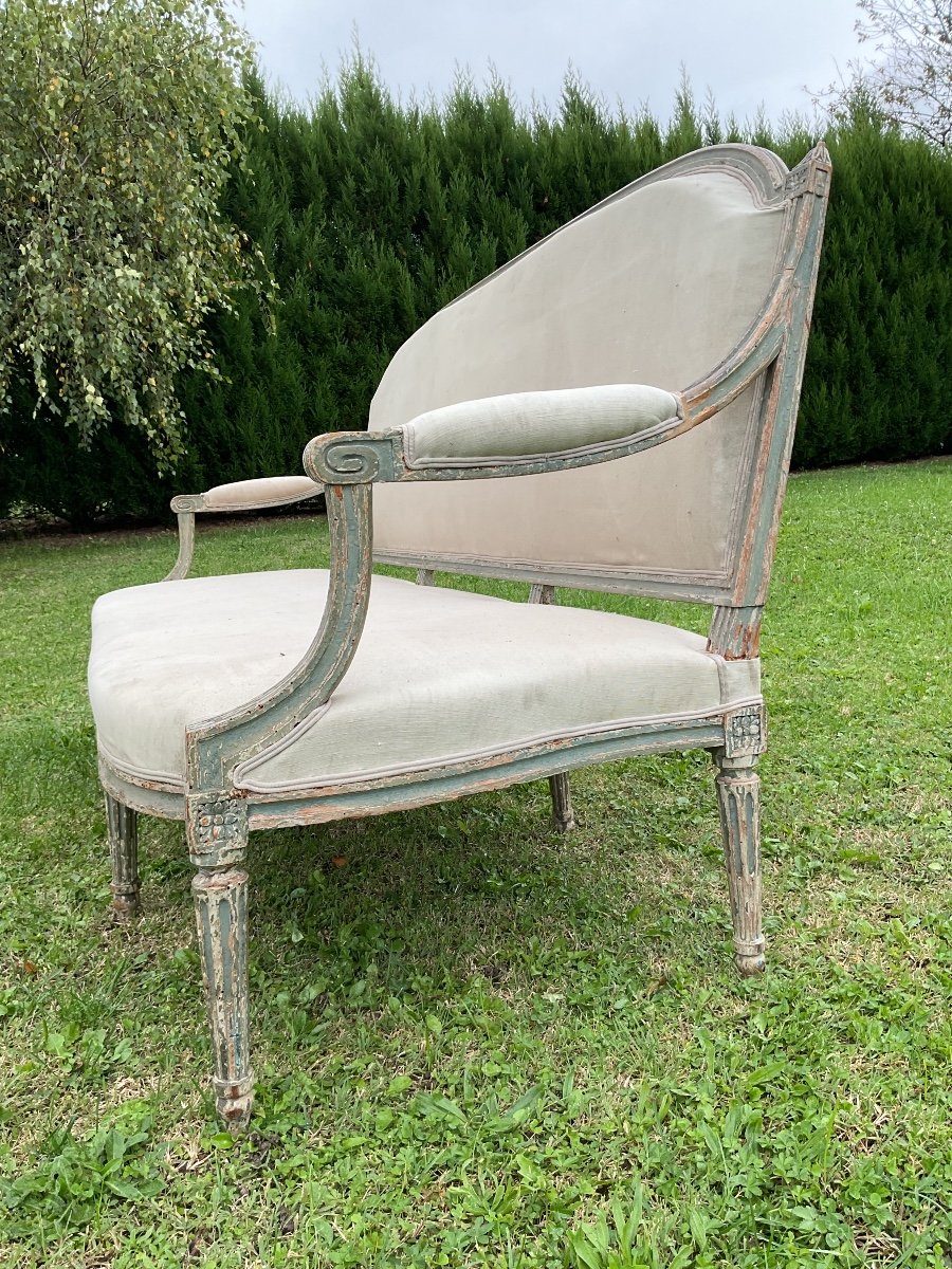 Large Louis XVI Period Sofa -photo-3