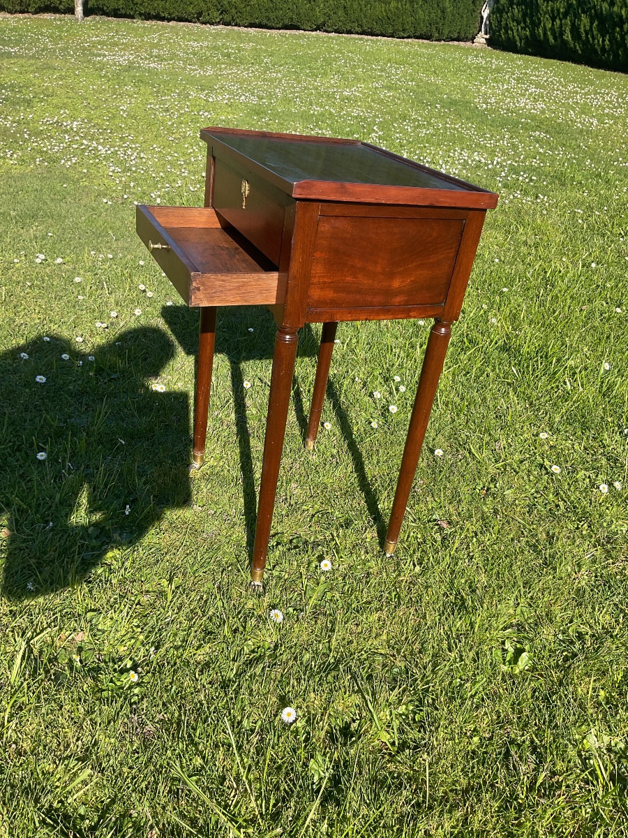 Wigmaker, Louis XVI Mahogany Dressing Table -photo-3