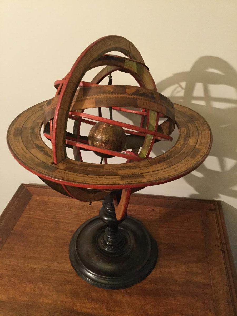 Great Ptolemaic Armillary Sphere Of Louis Charles Desnos Epo XVIIIth