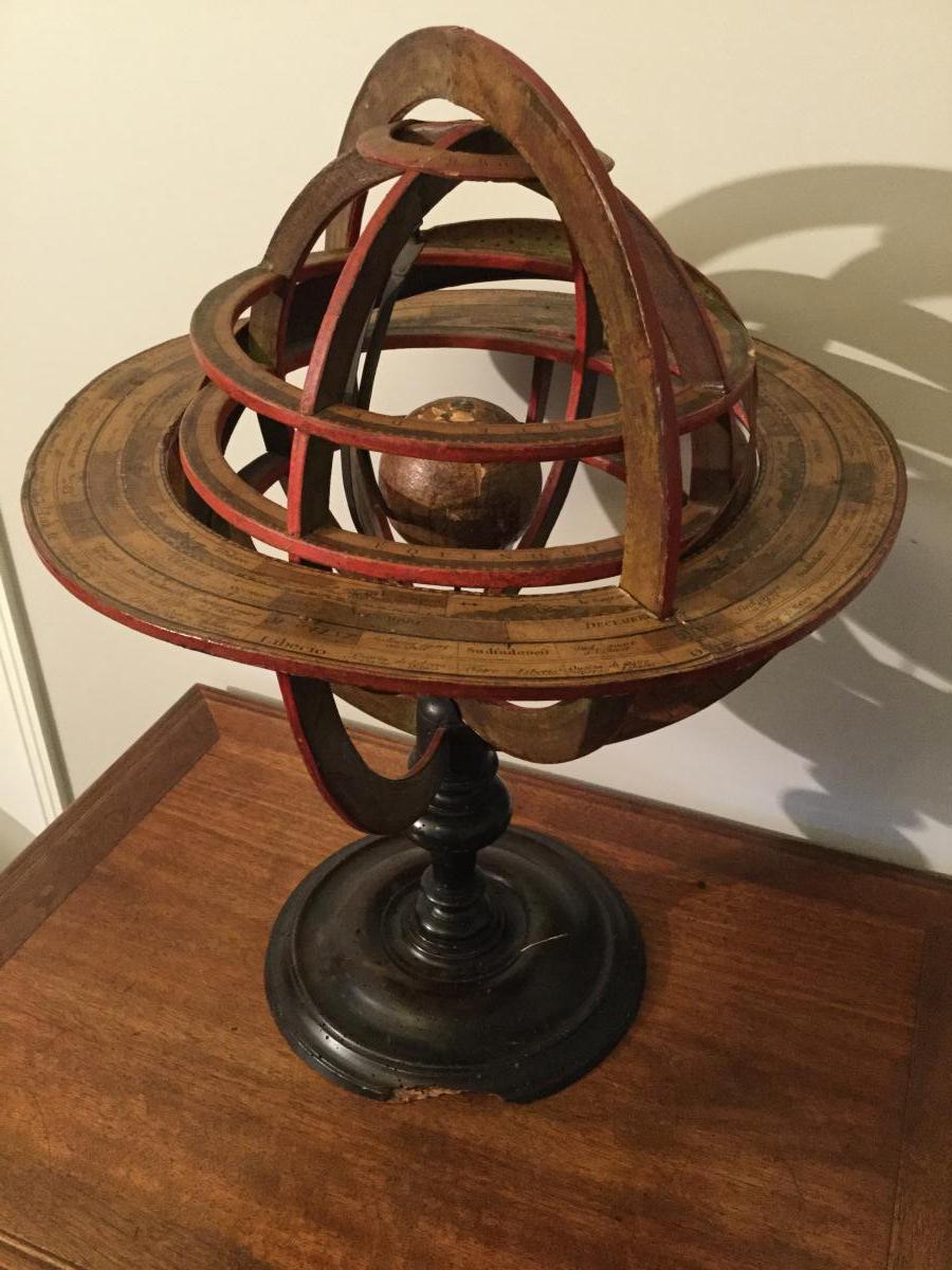 Great Ptolemaic Armillary Sphere Of Louis Charles Desnos Epo XVIIIth-photo-2