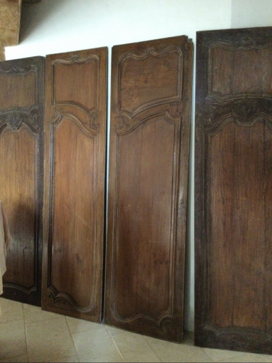 Oak Woodwork Eighteenth Time Late Regency Early Louisxv Long10, 83 Meters-photo-1