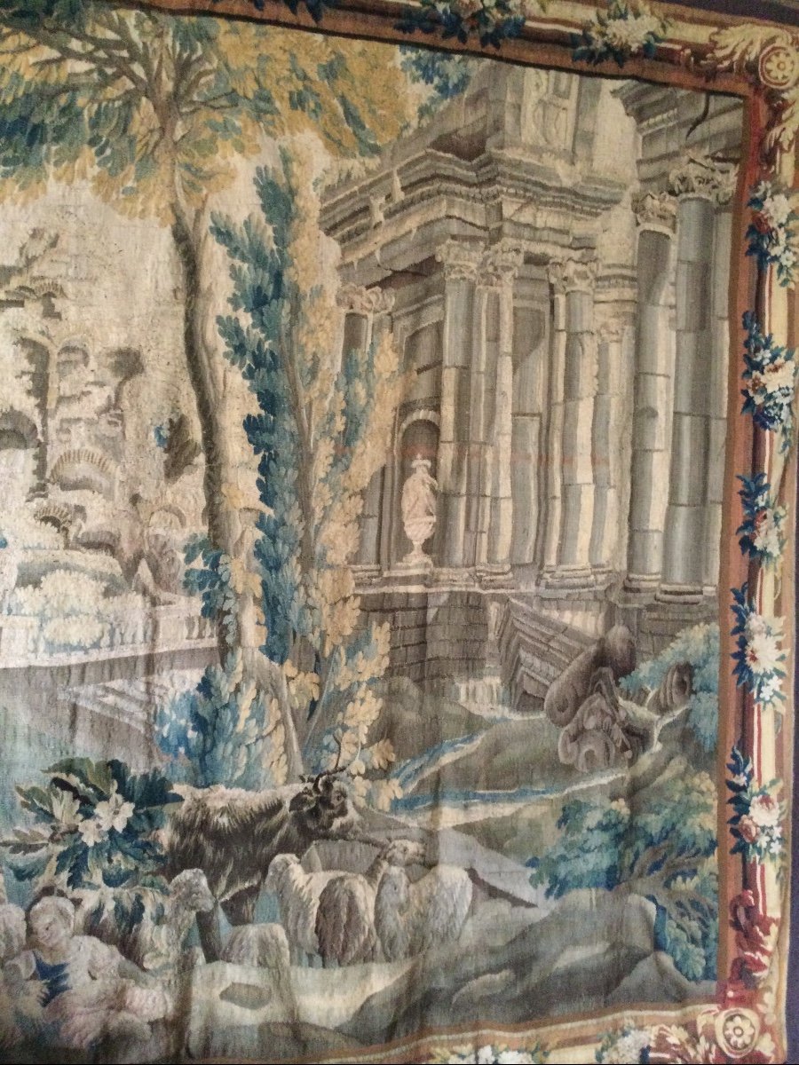 Tapestry Manufacture Royal d'Aubusson 325x256 Cm-photo-4