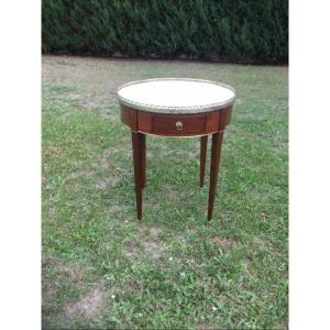 Bouillotte Table In Mahogany Directoire Period