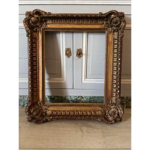 Louis XVI Style Golden Wood Frame
