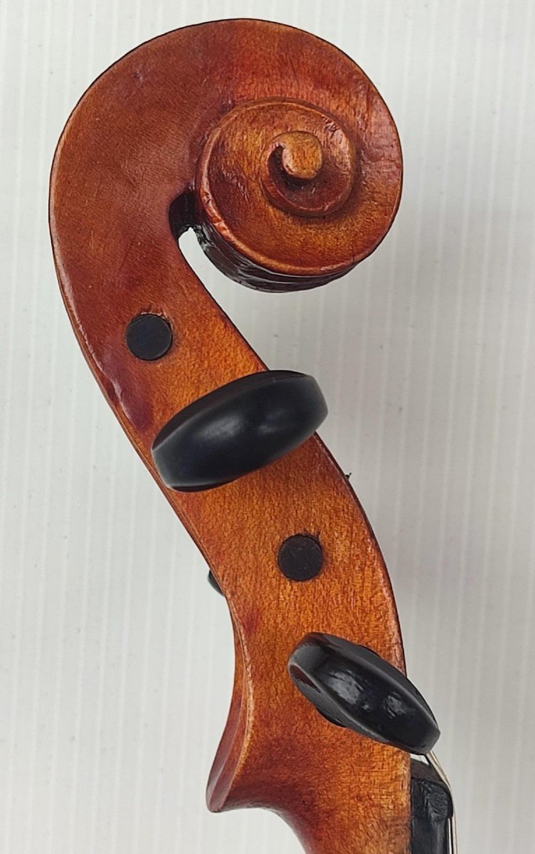 Violon fabriqué par une lutherie italienne, signé 'Antonio Monzino E Figli'   1910 - Milan-  -photo-2