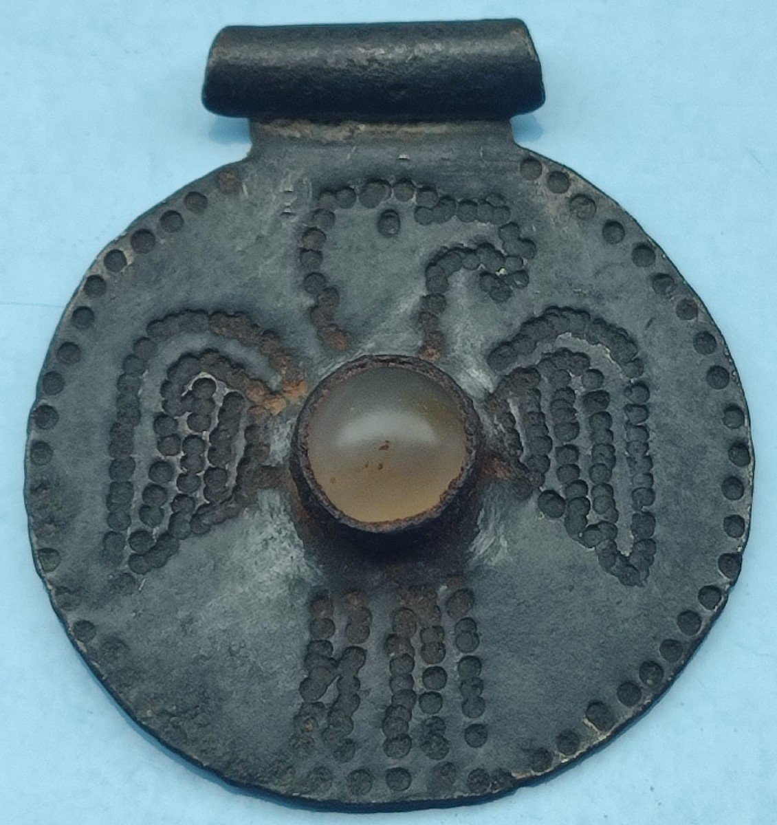 Silver Medallion Depicting Frederick's Eagle 