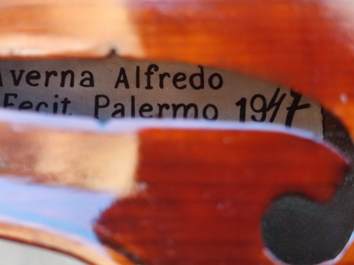 Violon Alfredo Averna, Palerme 1947-photo-2