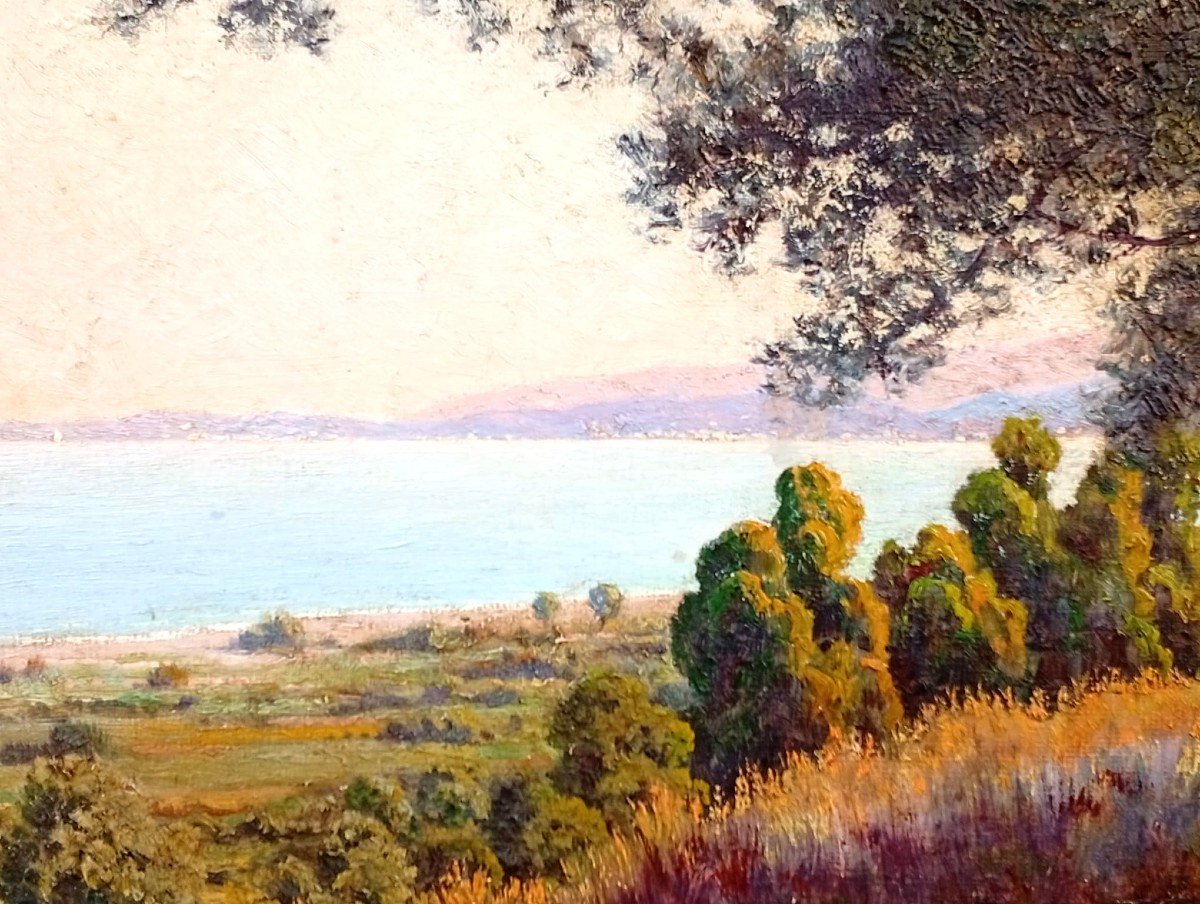  Francesco Lo Jacono 'le Voleur du Soleil'. La campagne sur le golfe de Termini Imerese. 75x150-photo-1