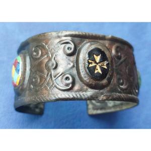 Bracelet With The Cross Of The Jerusalem Knights. 11th- 14th Century.
