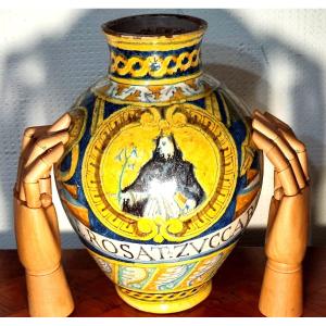 Majolica Bowl 'palermo' First Decade Of The 17th Century. --maître  Cono Lazzaro