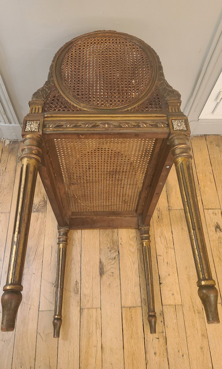 Petite Banquette d'Embrasure, Louis XVI-photo-3