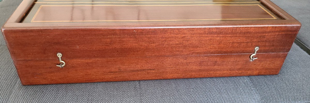 Cuban Mahogany Backgammon-photo-2