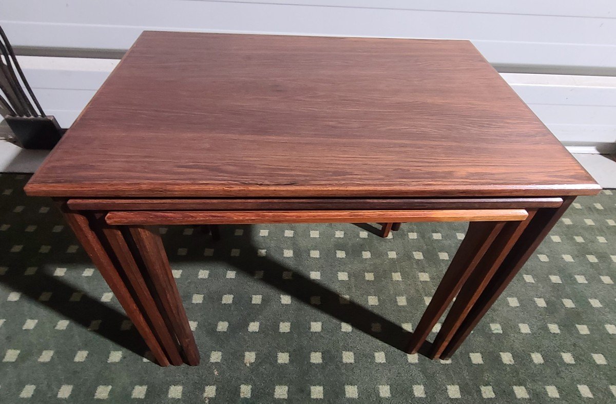 Rosewood Nesting Table 1950-photo-3