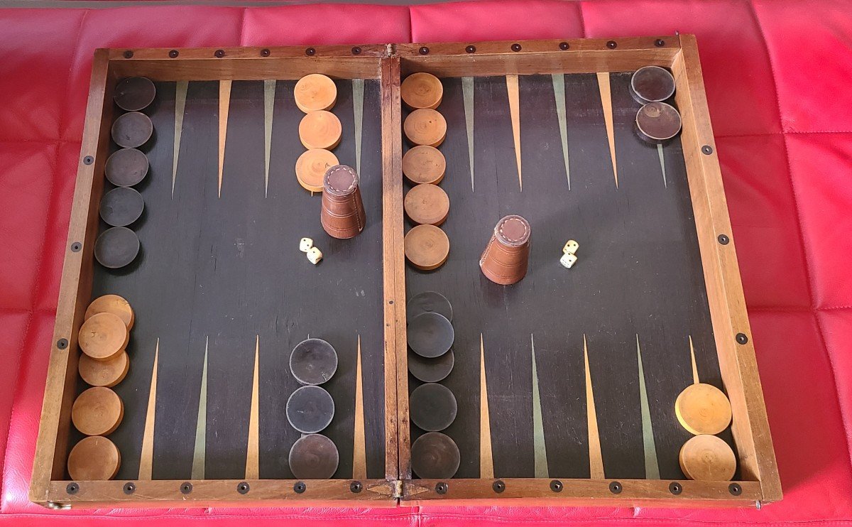 Backgammon Noyer 1930