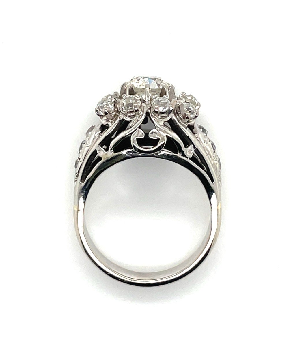 Bague Marguerite Diamants-photo-2