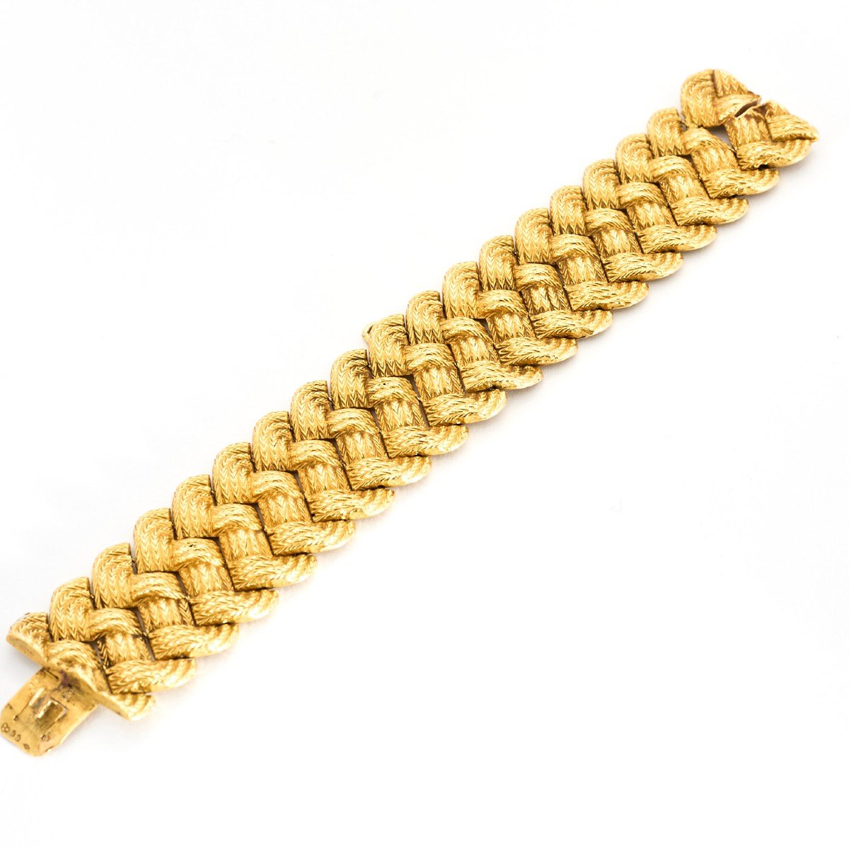 Antique Charles X Gold Bracelet-photo-2