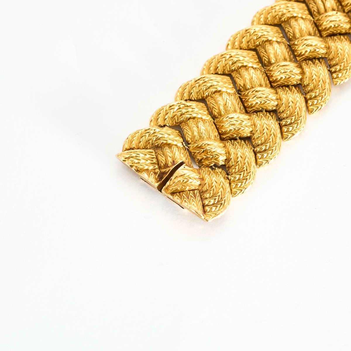 Antique Charles X Gold Bracelet-photo-4