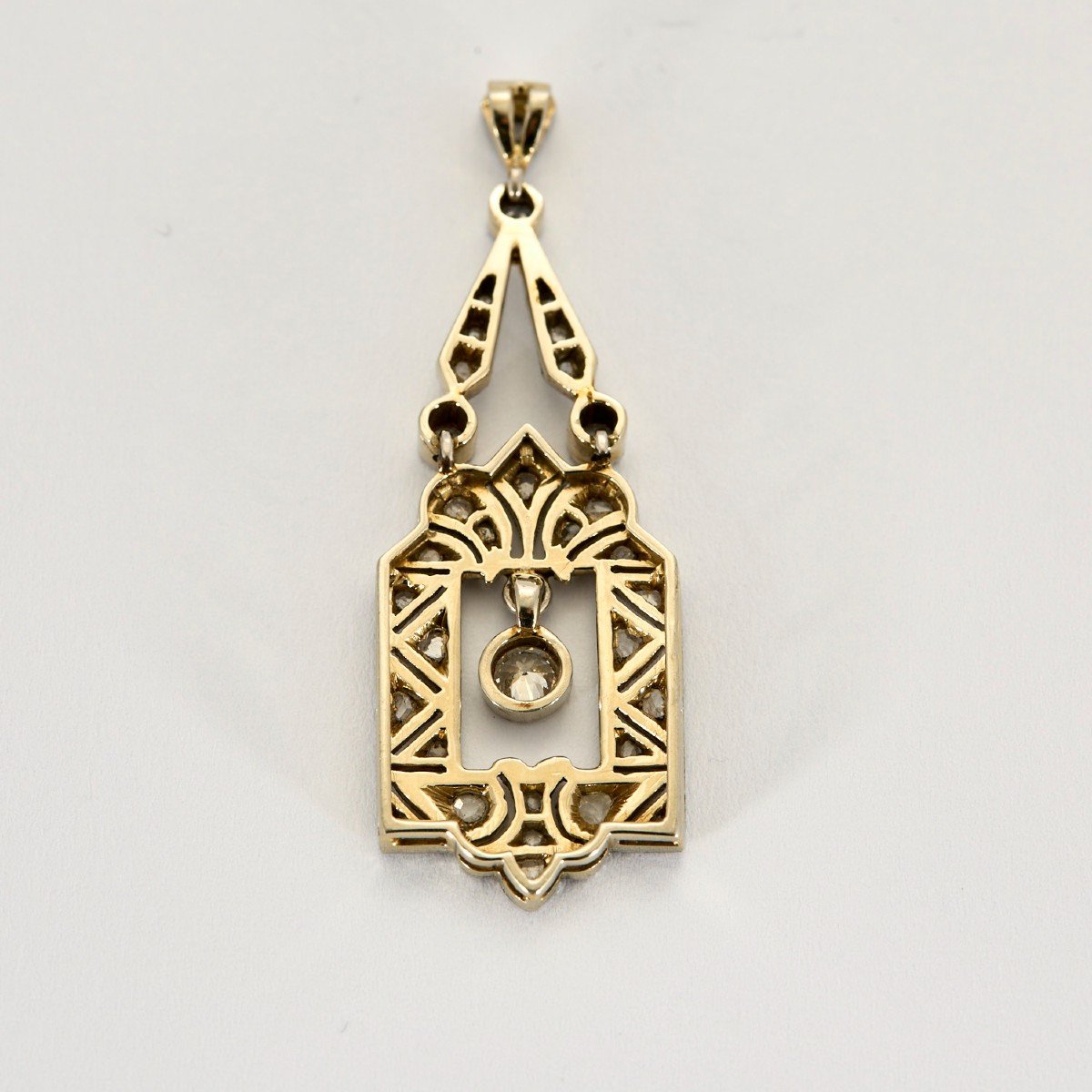 Pendentif Ancien Diamants-photo-2