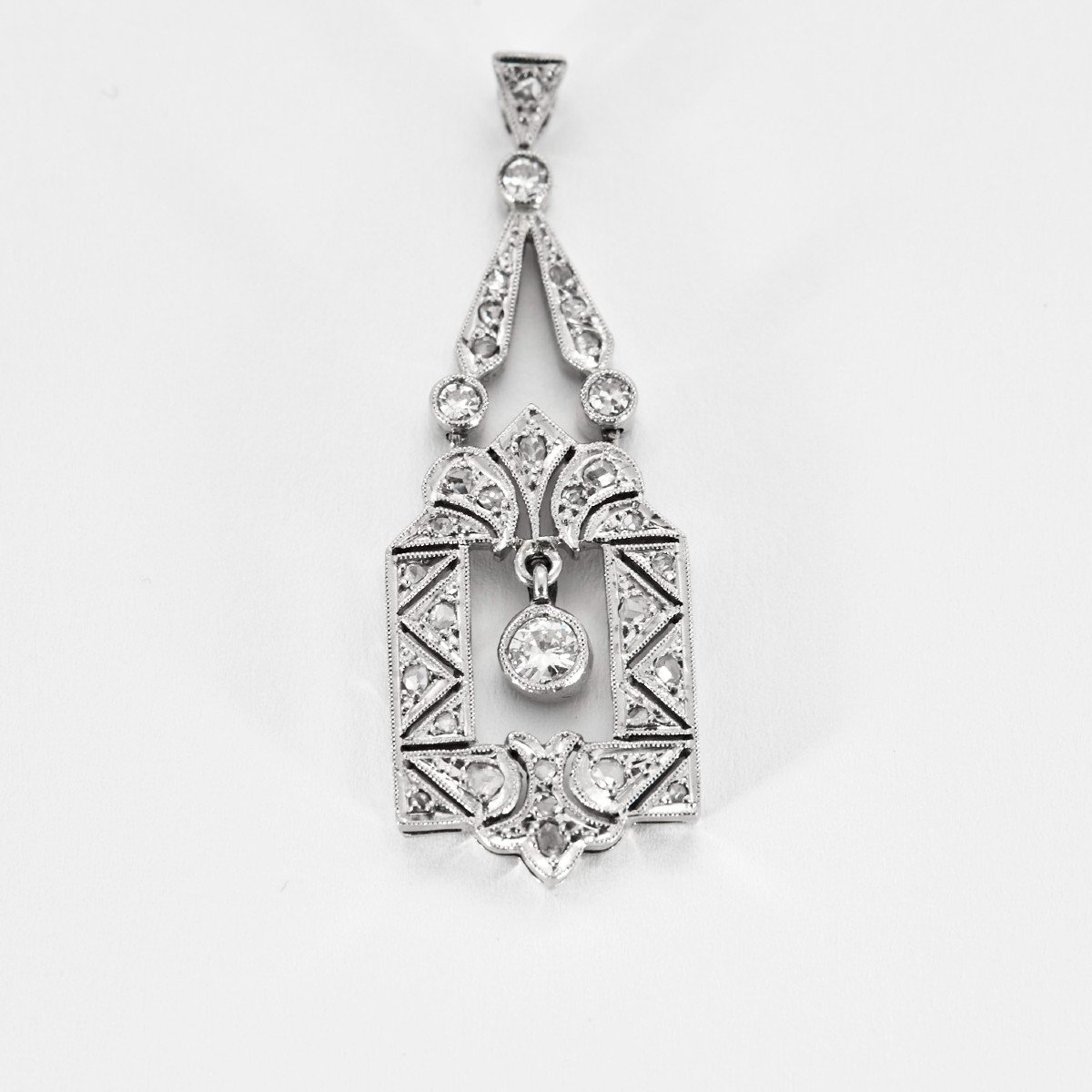 Pendentif Ancien Diamants