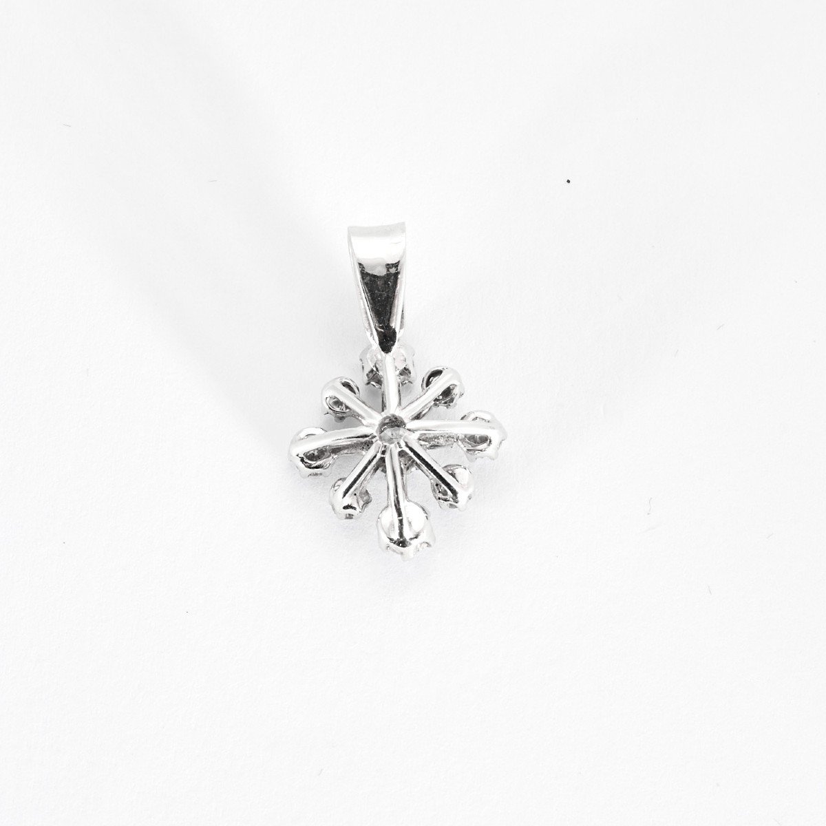 Pendentif Flocon De Neige Diamants-photo-2