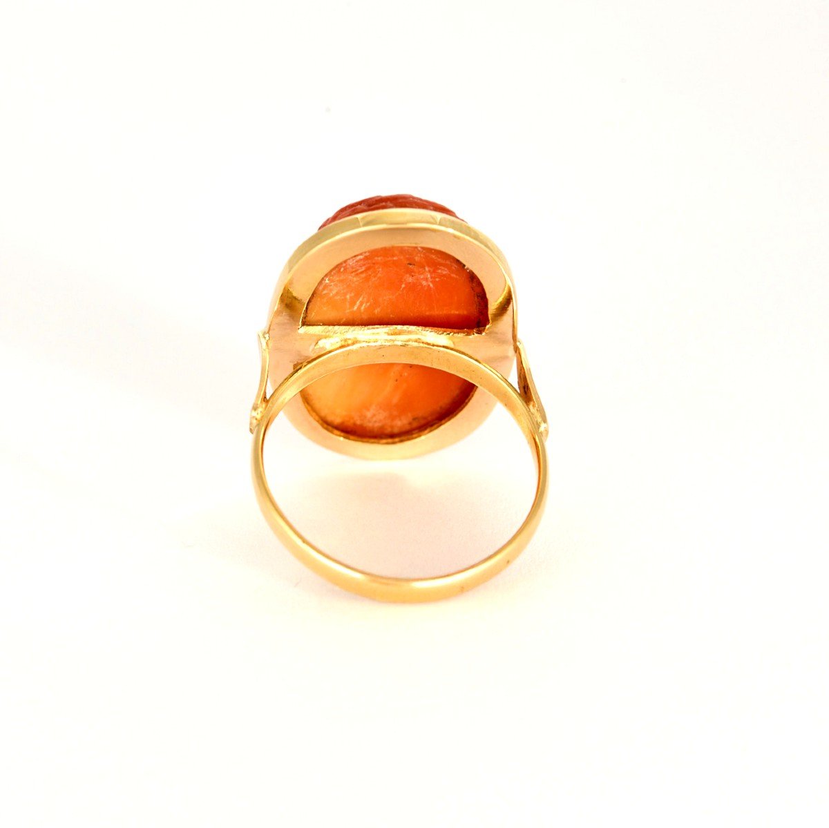 Bague Camée Corail-photo-1