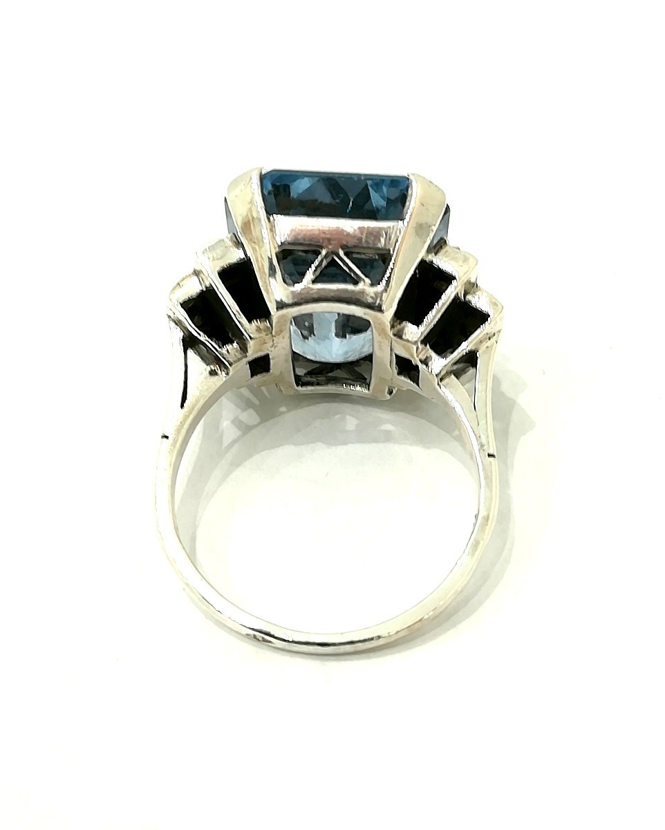 Bague Art Déco Argent-photo-3