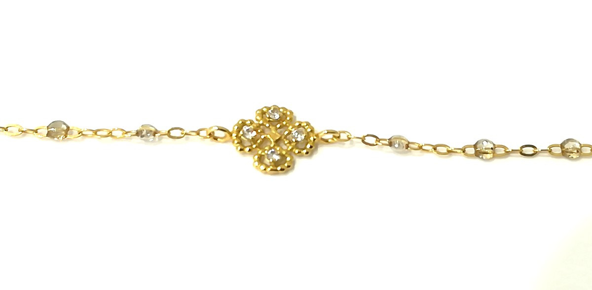 Gigi Clozeau Lucky Clover Bracelet-photo-2