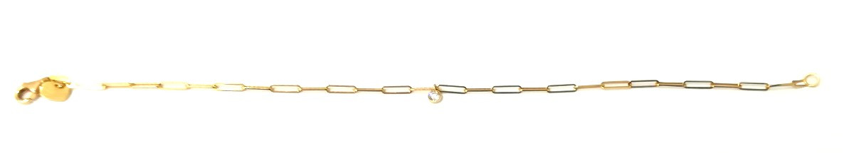 Rose Gold Diamond Bracelet-photo-3