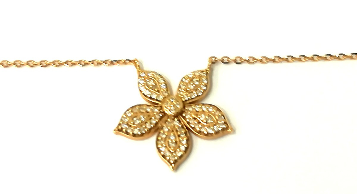 Collier Casanera Feuille De Châtaignier-photo-3