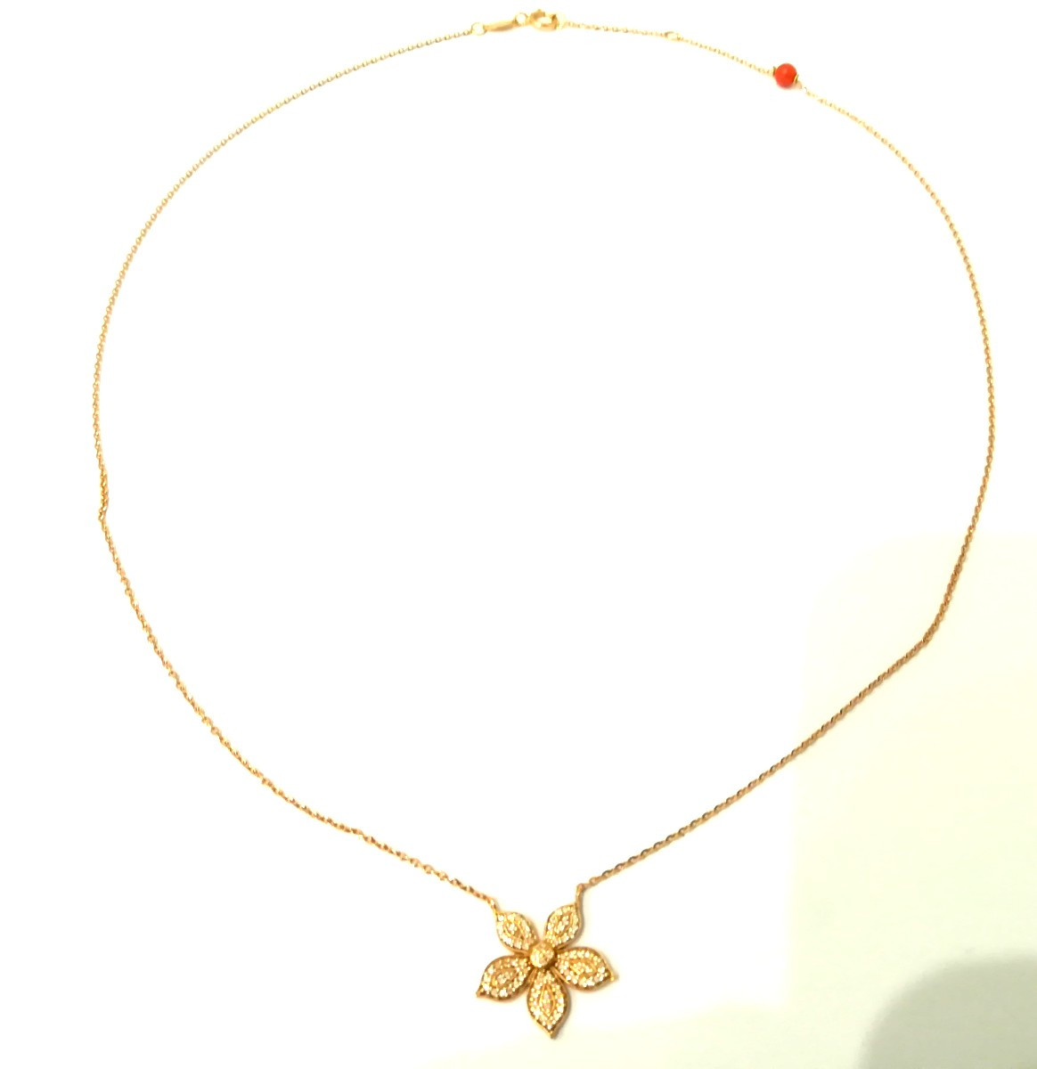 Collier Casanera Feuille De Châtaignier