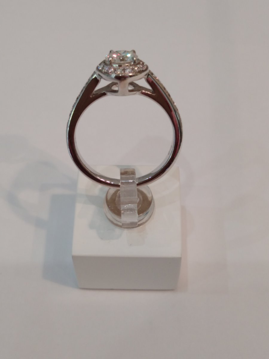 Solitaire White Gold Diamond-photo-2