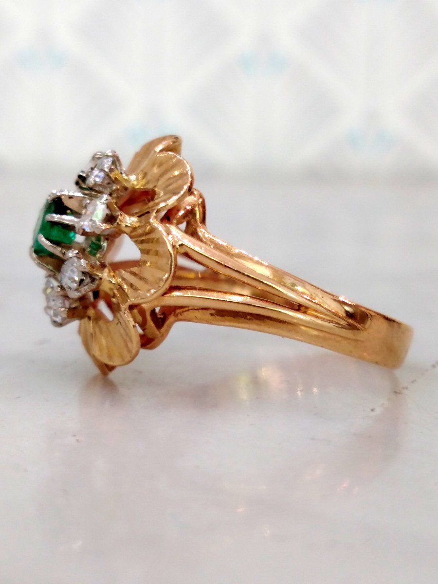 Vintage Emerald Ring-photo-2