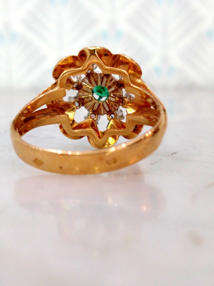 Vintage Emerald Ring-photo-3