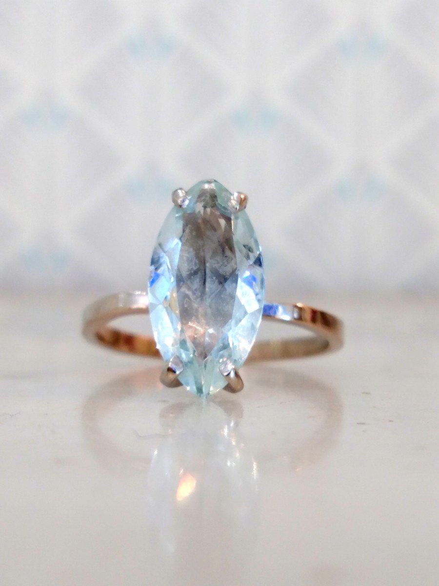 Aquamarine Ring