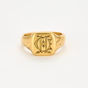 Antique Gold Signet Ring