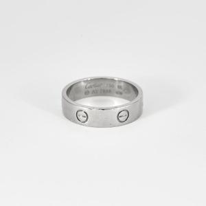 Cartier Wedding Ring Love White Gold