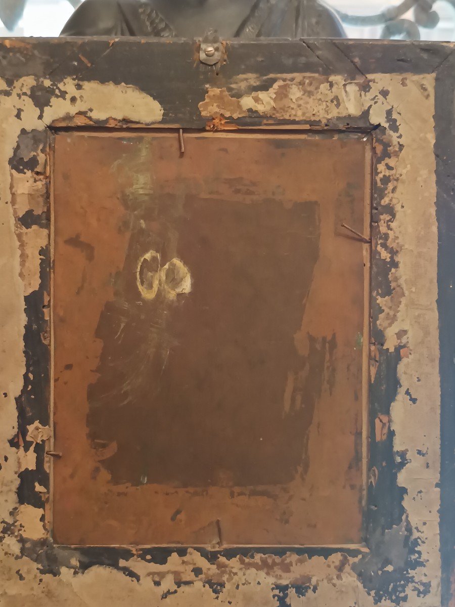 Oil On Copper Virge Mary-photo-1