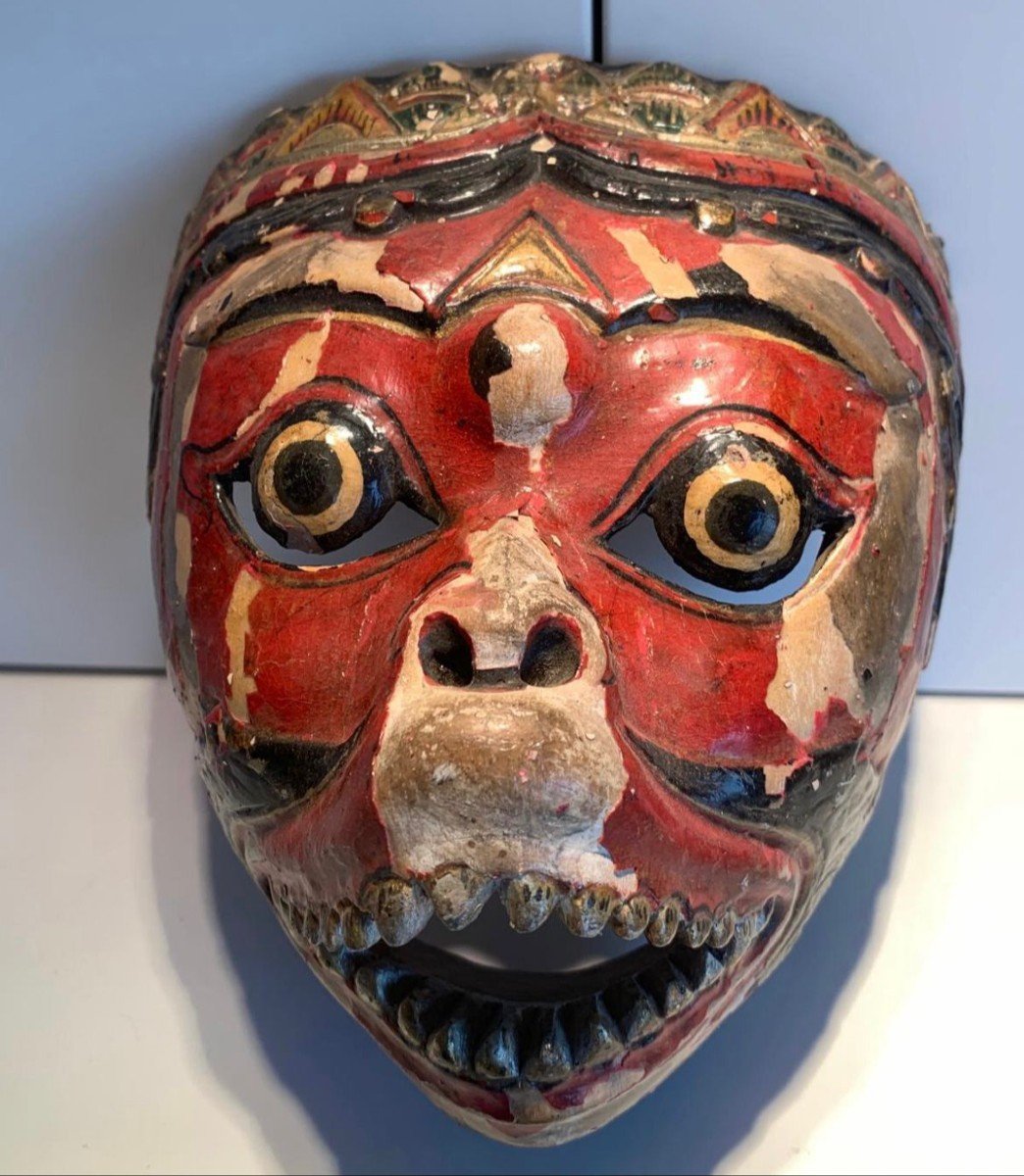 Giavese Mask, Late 19th Century-photo-2