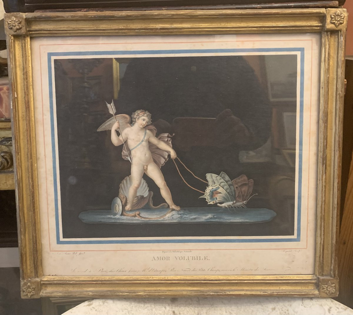 Pierre Charles Coqueret,  Six Scènes De Putti - Vers 1810 Italie France Rome Grand Tour-photo-3