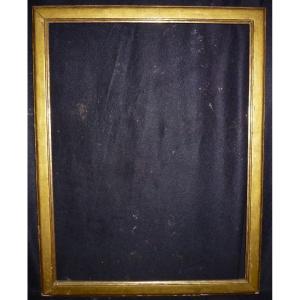 N° 864 Cadre Début XIXème Bois Doré Pour Châssis 65,5 X 49,5 Cm