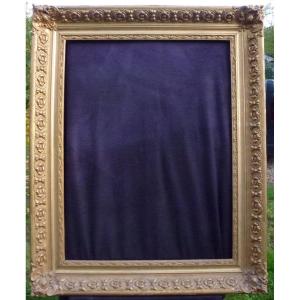 N° 891 Grand Cadre Restauration XIXème Siècle Pour Châssis 103 X 78,5 Cm