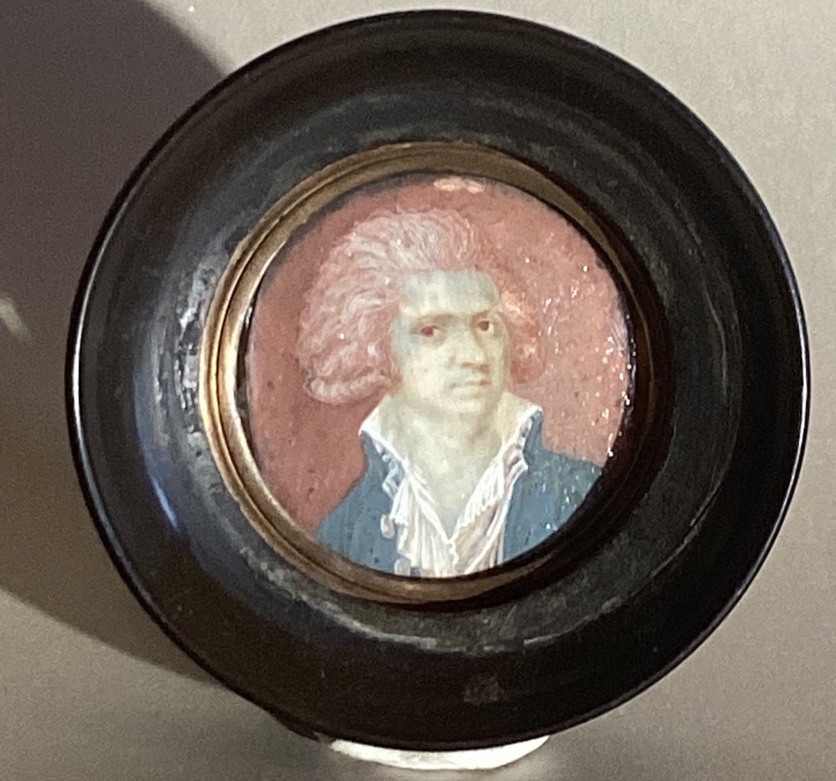 Miniature Portrait Of A Revolutionary - Dated 1790.