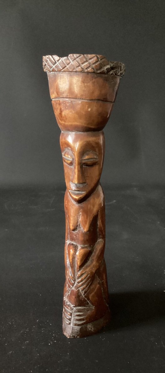 Lega Insignia Bone Statue - Drc - 19cm