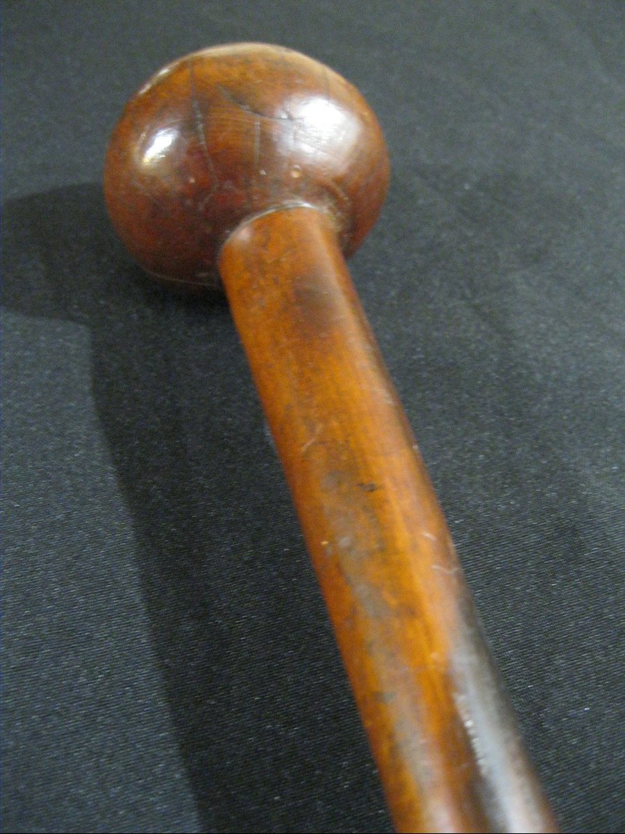 Iwisa - Knobkerrie - Casse-tête - Zoulou Zulu - war club - 85cm -photo-3